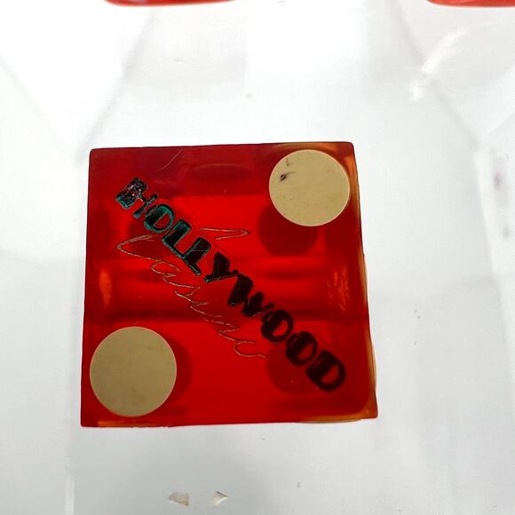 Vintage Red Dice Assorted Sands Hollywood Lot of Six - Picture 4 of 7